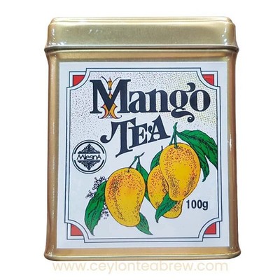 Mlesna Ceylon Pure Black loose leaf tea with natural mango flavored No additives
