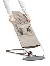Fabric Seat for Bouncer, Sand Gray, Cotton, Sand Gray, 1 Count Pack of 1 