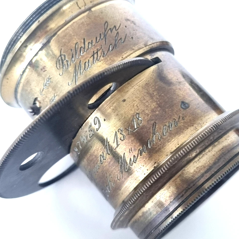 Rodenstock BISTIGMAT brass lens 18x24 and 13x18 set of 2 large format - Photo 4/4