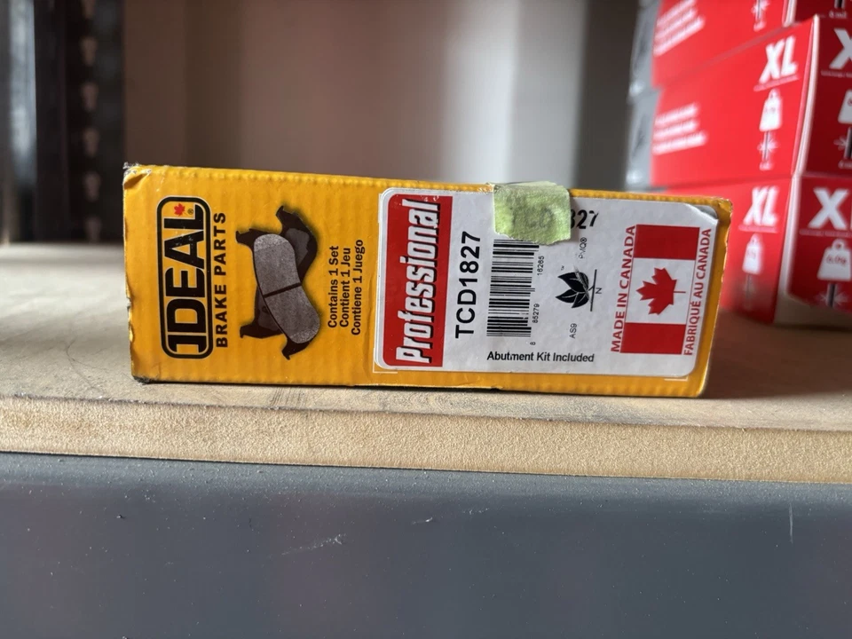 Pastillas de freno delanteras genuinas ideales de cerámica TCD1827. Hyundai Veloster / Kia Forte Foto 3 de 3