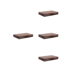 4pcs Walnut Lumber Boards: Unfinished Wood Sheets for Furniture Making, DIY