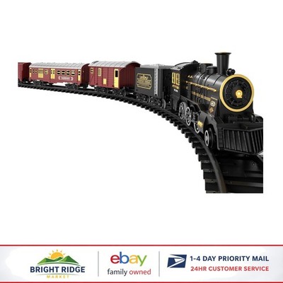 G Scale Toy Train Set with Rechargeable Batteries and Electric Operation Mode