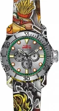 Invicta 47854 Pro Diver Silver Dial 48.8 mm Men's Watch New