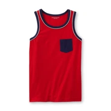 Canyon River Blues Red Pocket Tank Top Shirt Big Boys M(10/12)