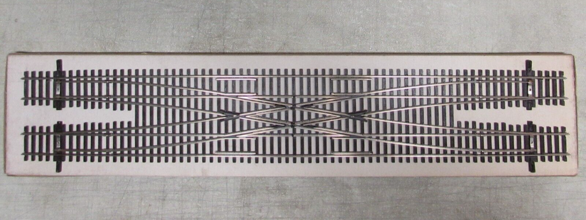 SHINOHARA NICKLE/SILVER #6 DOUBLE CROSSOVER CODE 70 HO SCALE (LOT