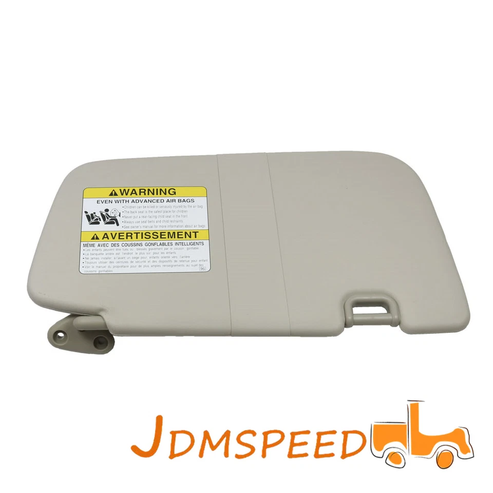 Sun Visor Driver Side Left Hand For 2008-2014 Subaru Impreza 92011FG032ME GRAY - Image 3 of 4