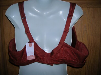 LANE BRYANT CACIQUE BRA SIZE 44B BOOST PLUNGE STYLE BRONZE