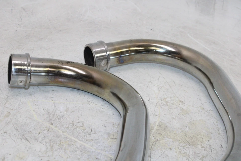 79-82 HONDA CX500C OEM PAR DE TUBOS MÉDIOS - Imagem 4 de 4