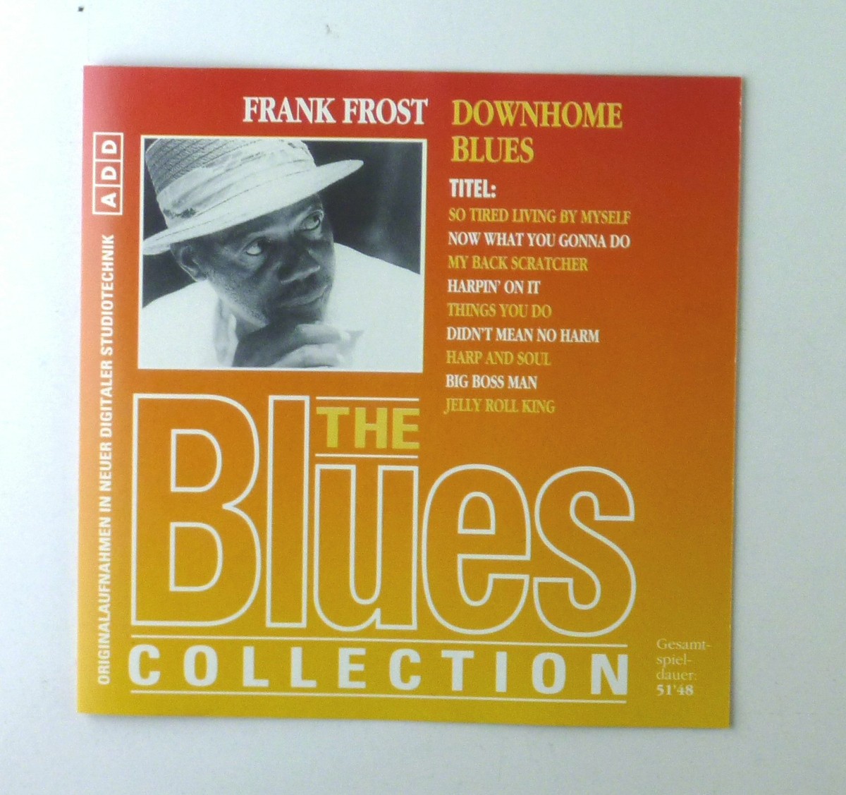CD - Frank Frost - Downhome Blues - A6719 | eBay
