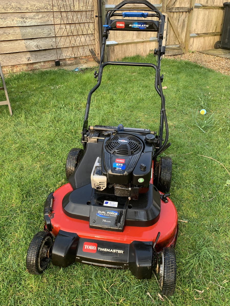 Toro Timemaster 30 Inch Mower Toro Dual Force Toro Timemaster Dual