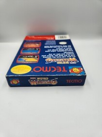 Tecmo World Wrestling video game (Nintendo Entertainment System 1990) NES