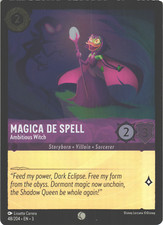 Disney Lorcana Into The Inklands Cold foil Magica De Spell 48/204