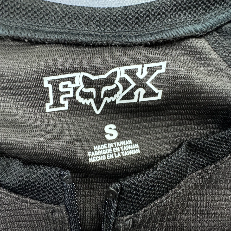 Fox гонки велосипед Джерси женщин маленький сетки графический короткий рукав черный розовый Y2k - Изображение 3 из 4