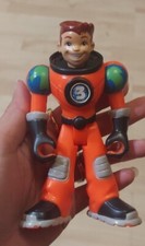 Vintage2006 Fisher Price Planet Heroes Earth Ace Action Figure Orange Space Suit