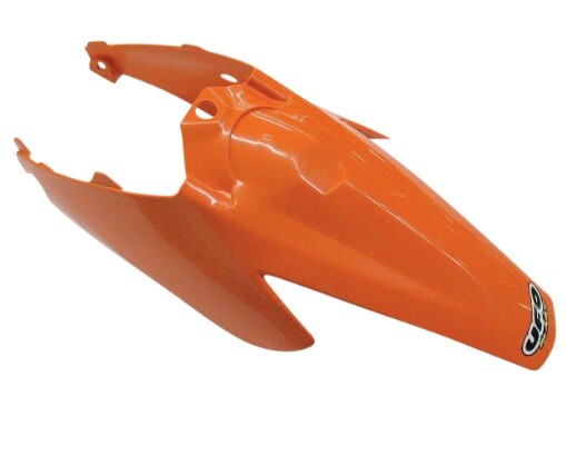 Garde-boue UFO arrière orange anti-casse pour moto cross KTM SX 85
