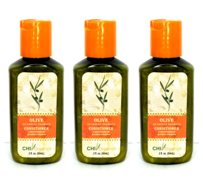 3 CHI Organics OLIVE CONDITIONER 2 oz Each (082)