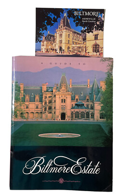A Guide to Biltmore Estate Paperback Vanderbilt Asheville NC Plus a Post Card
