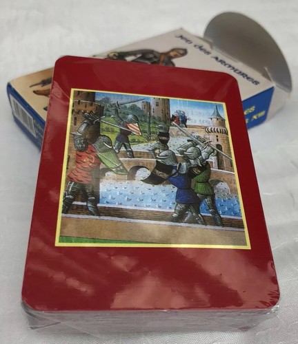 Editions Dussere Jeu Des Armures Costumes Charlemange Louis Xlll Deck Cards New - Picture 3 of 12