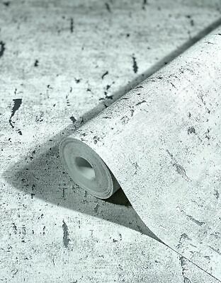 (8,20€/1qm) grau-silber Vlies Tapete | Marburg eBay 85766 Metallic Texturiert Meliert