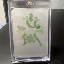 2021-22 KYRIE IRVING PANIN OBSIDIAN YELLOW PRINTING PLATE 1/1