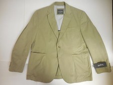 Bugatti Mens Blazer Khaki Spring Jacket Long Size US 38-42 L / EU 98-106