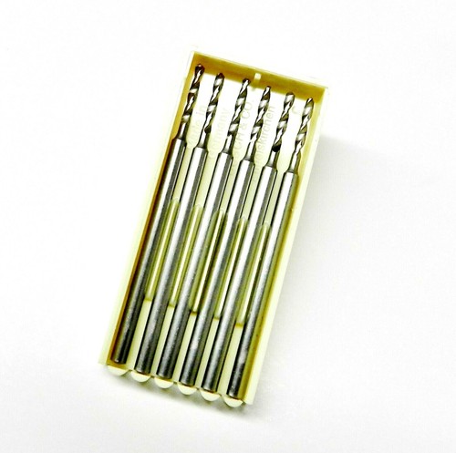 Busch Jewelry Bur Fig 77 Jewelers Twist Drill Bur Size 015 - 1.50mm Pack of 6 - Picture 5 of 10
