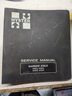 Hyster Service Manual Narrow Aisle N40Ea N50Ea N40Er N45Er 1987 897215 Fork Lift