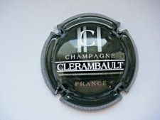 Capsule CLERAMBAULT - Noir - Barres Argent - n° 15 b -