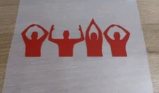 Ohio State Buckeye Silhouette vinyl decal