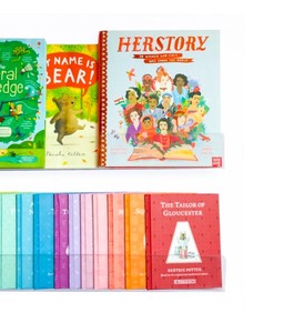 acrylic bookshelf nursery