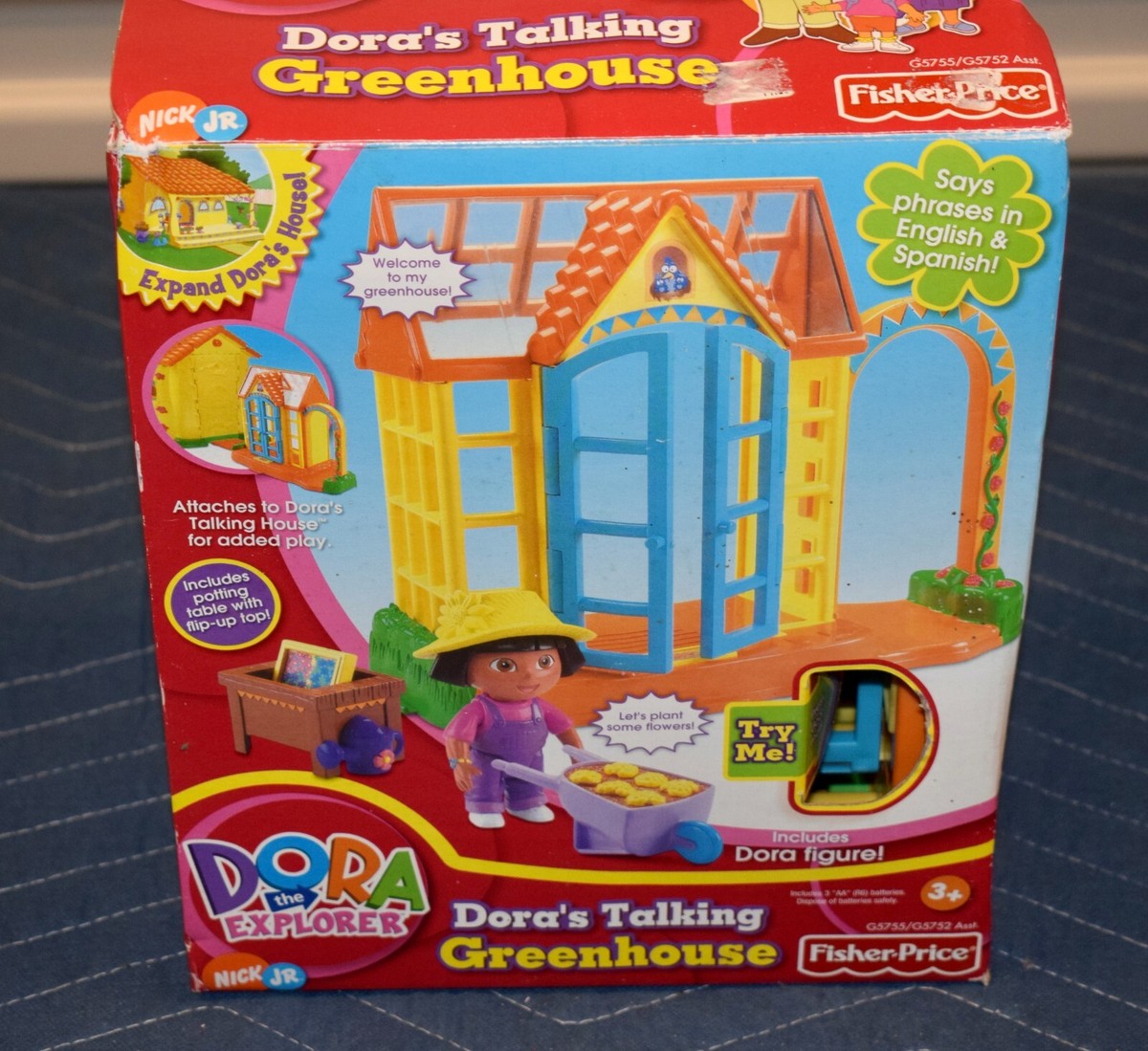 Rare Dora The Explorer Doras Talking Greenhouse For Doras Talking