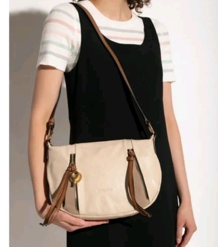 See by Chloe Indra Crossbody Bag In Cement Beige - Picture 17 of 17