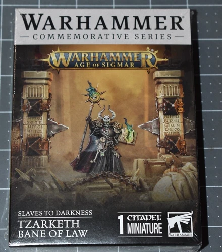 Slaves to Darkness Tzarketh Bane of Law Commemorative Series Warhammer AOS model