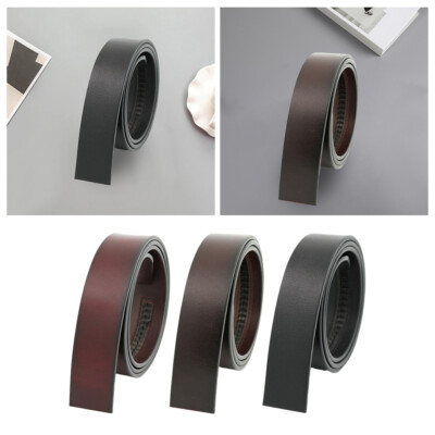 35mm Ledergürtel ohne Schnalle Modedesigner Gürtel Taillengürtel Strap Casual