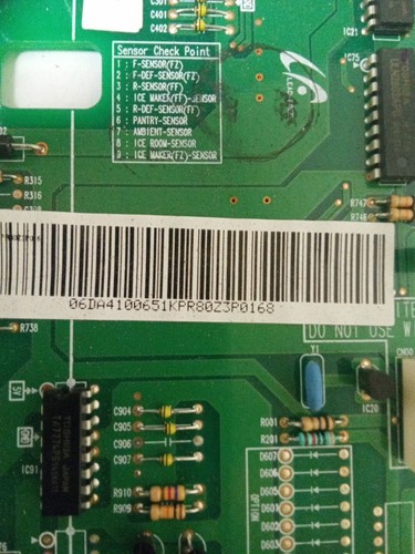DA41-00651K Samsung Refrigerator Control Board AMK-166 - Picture 3 of 3