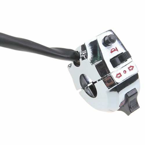 22mm 7/8" Handlebar Horn Turn Signal Light Switch Control Universal Motorcycle - Picture 7 of 9