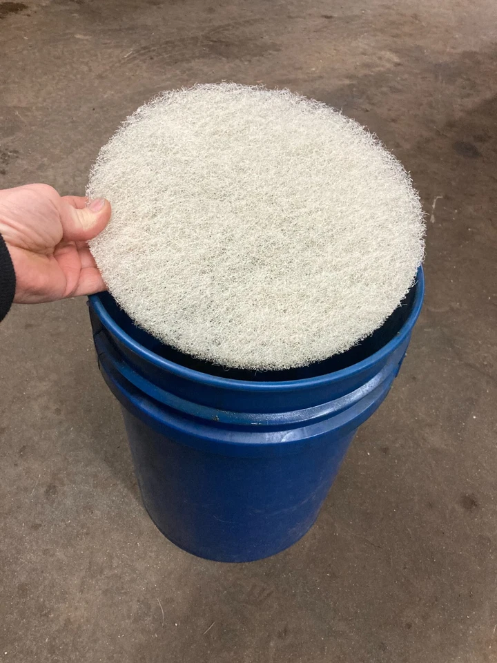 Alfombrillas para salpicaduras de aceite almohadillas filtros de aceite estera de drenaje prefiltro de aceite de cintura Foto 4 de 4