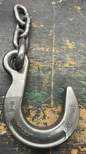 1/2" Grade 80 Clevis Foundry Hook oil finished use any 1/2 grab hook on link