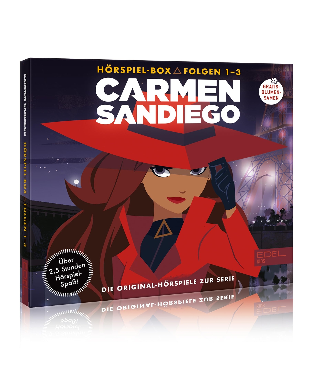 Carmen Sandiego Carmen Sandiego: Hörspiel-Box (Folge 1-3) - Die Original-Hö (CD)
