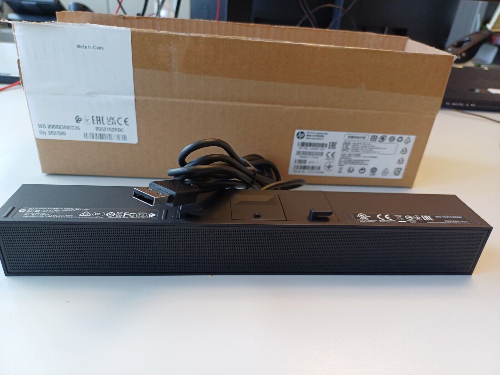 Original Hp S101 Soundbar Für Handy Oder Monitor Neu&ovp