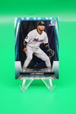 2023 Bowman Chrome Base Aqua RayWave Refractor SP /199 #87 Luis Arraez R6220J