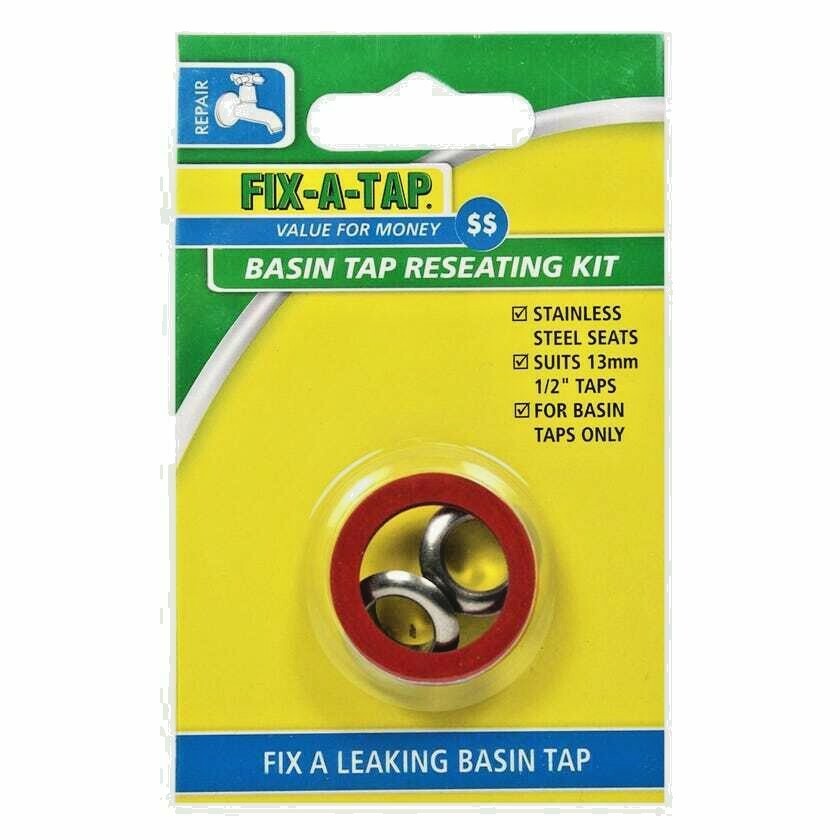 Basin Tap Reseating Kit FixATap Non Corrosive Suits 1/2" 13mm TAPS eBay