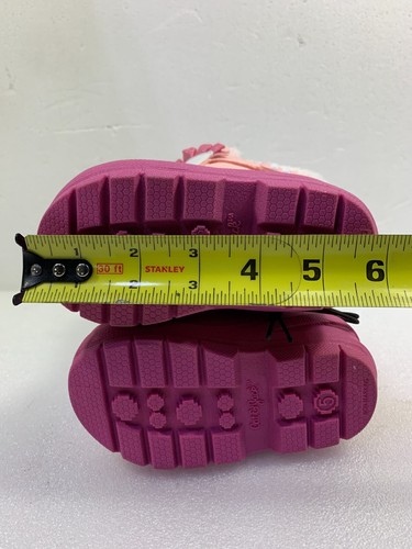 Cat & Jack Winter Snow Boots Toddler Girls Sz 5 Unicorn Lennox Waterproof Pink - Picture 6 of 9