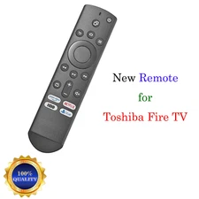 New Remote Control for Toshiba Fire Smart TV TF-65A810U21 CT-RC1US-21 32LF221C19