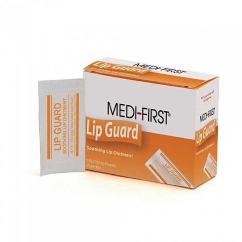 Medi-First Lip Guard Soothing Lip Ointment 0.5 mg - 40 Packets (MS-84145)