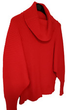 RK-Pullover Fledermausärmel Orange 53% Visko...