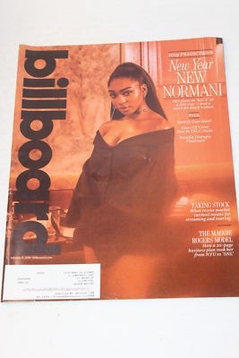 Billboard Magazine Jan 12, 2019 New Year New Normani