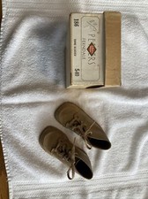 Antique Vintage Pair Of Children  s Leather Shoes Peters Ferndale