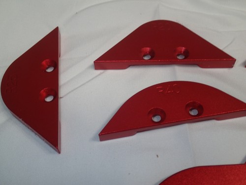 Woodworking Trimming Machine Fillet Gauge Bevels Aluminum Alloy Tool Arc Radius - Picture 6 of 10