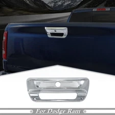 Fit For 2019-2024 Dodge Ram 3500/2500/1500 ABS Chrome Tailgate Handle Cover Trim